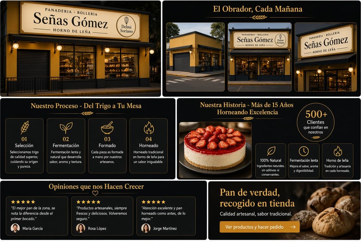 Señas Gómez — Horno de Leña